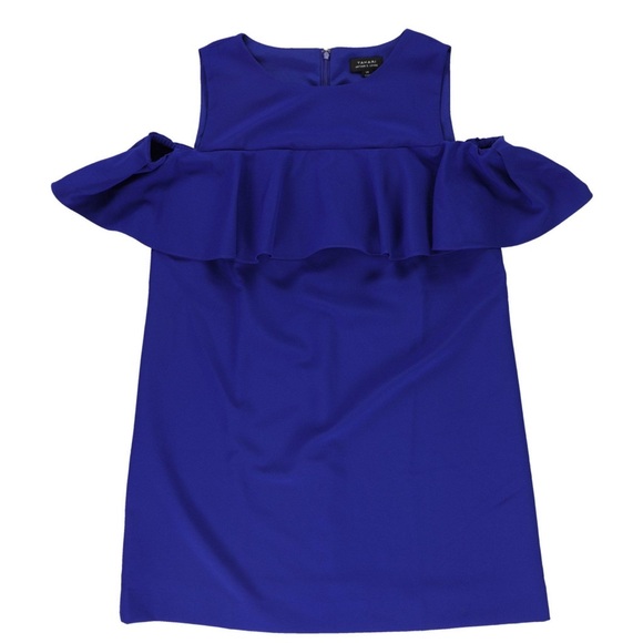 Like new Tahari Arthur S. Levine Dress Royal Blue Size 16 - Picture 1 of 4